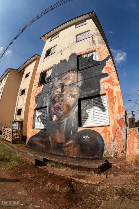 Foto 13 de 27 — Festival de Graffiti transforma Residencial dos Oitis em Araraquara; ‘lugar cheio de arte e esperança’
